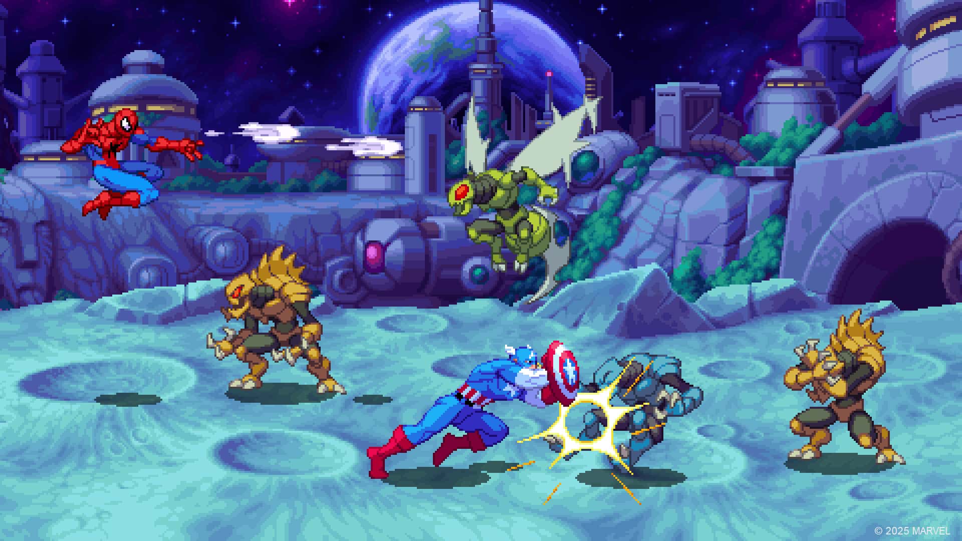 漫威宇宙入侵 MARVEL Co特殊互动ic Invasion 中文版插画